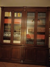 liberia stile impero in noce