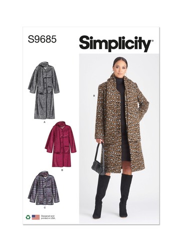 Simplicity 9685 cappotto - 9685,