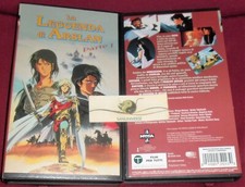 VHS MANGA VIDEO film OAV Fantasy LA LEGGENDA DI ARSLAN 1 Anime inedito mai dvd,x