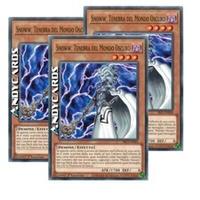 3x SNOWW, TENEBRA DEL MONDO OSCURO (Unlight Dark World) Comune SR13 IT044 • 1Ed