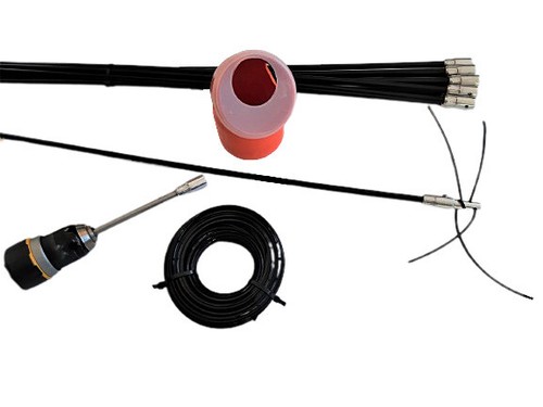 Kit pulizia tubi pellet - tubi,