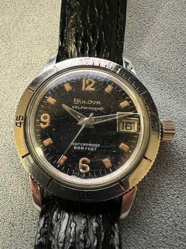 Vintage 1966 bulova snorkel - 1966,