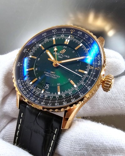 New breitling navitimer gmt - breitling,