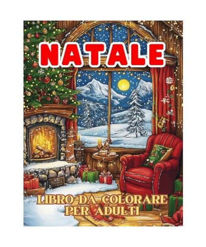 Natale libro colorare - -,