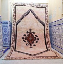Tappeto marocchino vintage lana fatto a mano tappeto zona berbero tappeto...