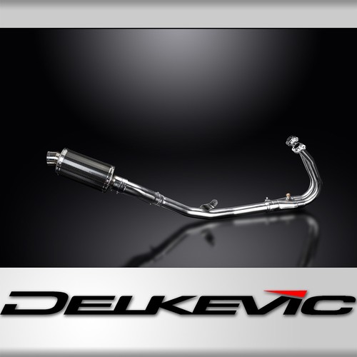 Silenziatore carbonio ovale