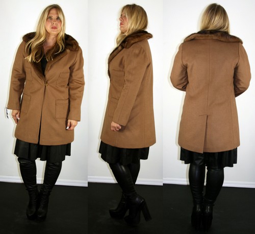 Cappotto cashmere marrone - cappotto,