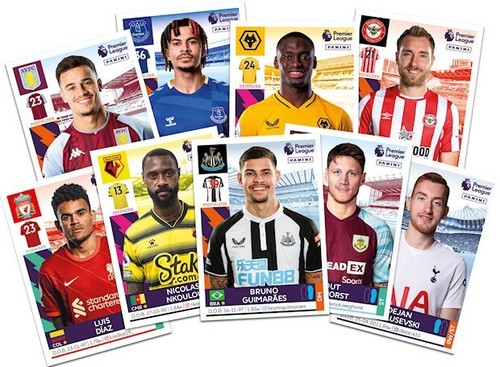 Premier league 2022 - 2022, panini