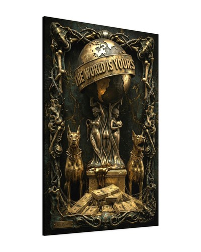 Quadro tela scarface al - quadro, su