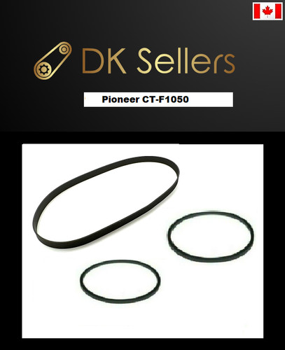 New belts for pioneer - pioneer, ct-f1000