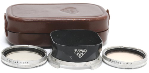 Vintage rollei set lens hood - @,
