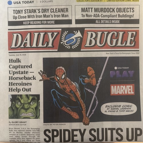 Marvel daily bugle - marvel,