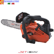Motosega a Scoppio 2 Tempi Benzina 25,4cc Barra 30 cm JET-SKY Potatura Alberi