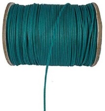 Cavo cerato cotone turchese