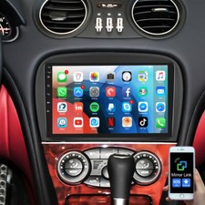 9"Per Mercedes Benz SL R230 SL350 SL500 Android 15 Autoradio Navigazione GPS WiFi
