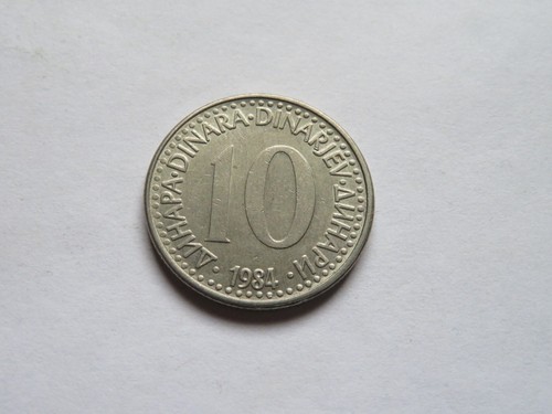 Moneta rara dieci dinari - moneta,