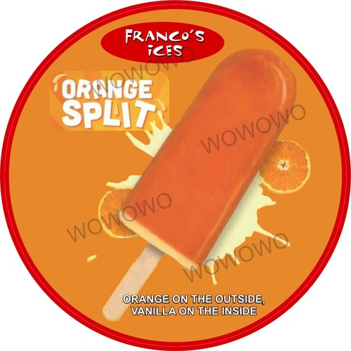 Adesivo furgone gelato - , francos