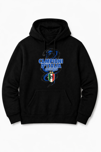 Felpa inter campioni italia - felpa,
