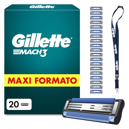 Gillette mach3 base lametta - gillette, 20