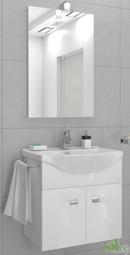 Mobile bagno sospeso 58x43x64h - mobile,