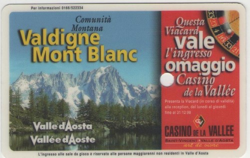 Viacard valle aosta - viacard, d'aosta