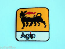 Agip Sew / Iron On Patch Motorsports Motor Racing Oils Fuels