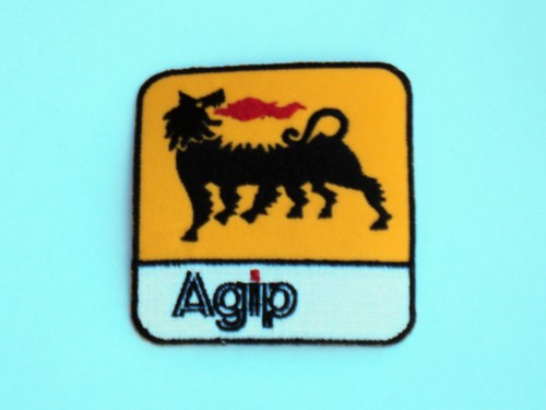 Agip sew iron on - on, patch
