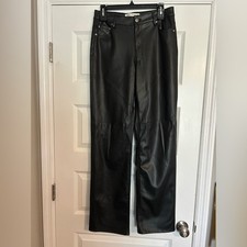 Zara Jet Black Leatherette