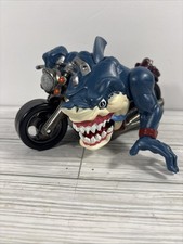Modellino moto d'epoca Street Sharks Ripster Rip Rider 1995 Mattel