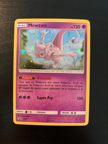 Carte pokémon mewtwo sm77 - :,