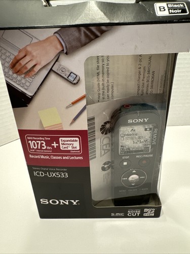Sony icd ux533 digital - sony, voice