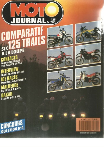 Moto journal 783 daytona - journal,