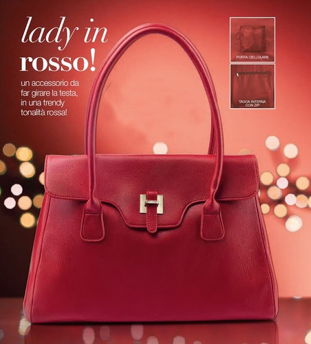 Avon elegante borsa - , rossa