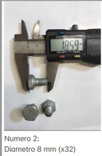 Viti Dadi Bulloni Piastrine VELOSOLEX NUOVI ORIGINALI d'epoca