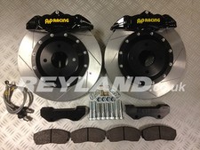 Kit freno anteriore BMW E36 M3 330mm con pinze AP Racing CP9200 4 marmitte 