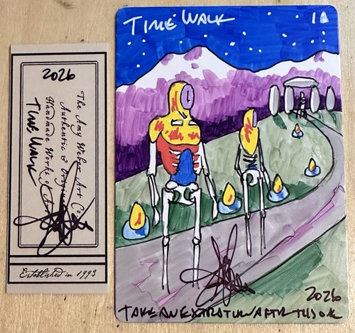 Mtg artist time walk - mtg, schizzo