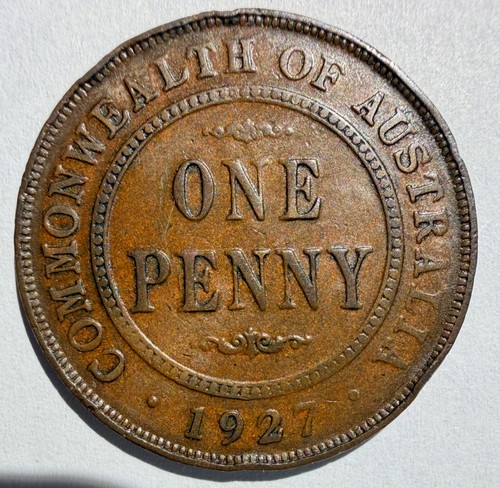 Penny australia 1927 - australia,