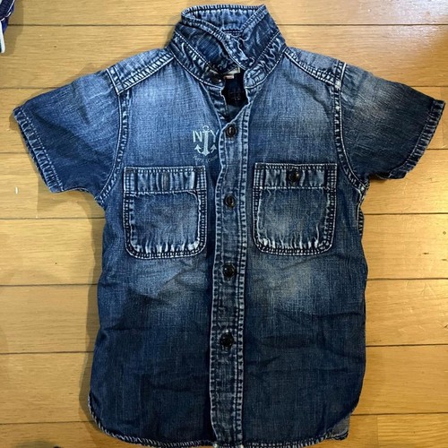 Denim salopette camicia - denim, &