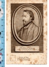 Santino - Holy Card - Beato Federico Ozanam storico e giornalista francese