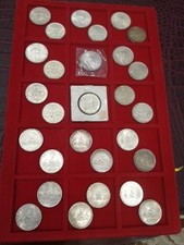 ARGENTO  28 PZ 500 LIRE CARAVELLA DANTE  1000 LIRE ROMA ALTISSIMA CONSERVAZIONE