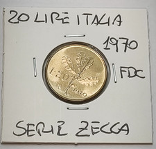 20 LIRE ITALIA 1970 SERIE