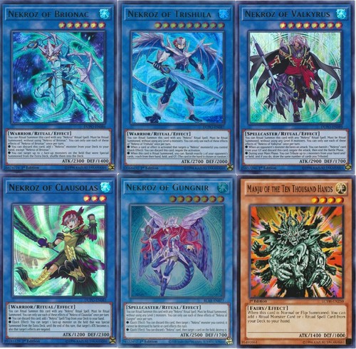 Mazzo nekroz completo yugioh - mazzo,