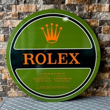 Insegna Rolex Submariner verde