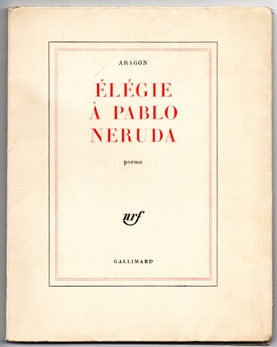 Elegie pablo neruda - elegie,
