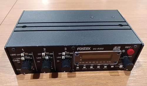 Fostex r302 mixer audio 3 - fostex,