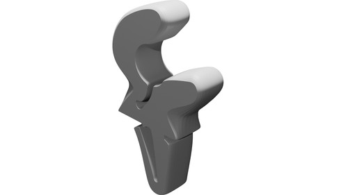 Clip supporto cofano per - clip,