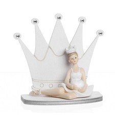 Ballerina in resina con base