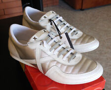 MUNICH SCARPE 45 10,5 11 UOMO RAGAZZO NUOVE Sneakers pelle bianca argento tennis