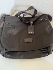 Borsa a tracolla TUMI Alpha Messenger in nylon marrone 98304c