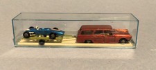 VINTAGE MAJORETTE RAIL ROUTE  PEUGEOT 404 BREAK  + ALPINE F3